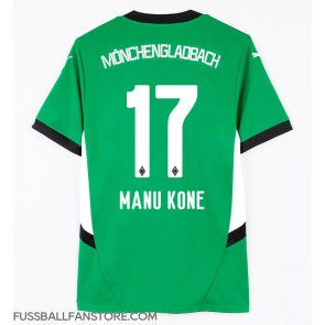 Borussia Monchengladbach Manu Kone #17 Replik Auswärtstrikot 2024-25 Kurzarm